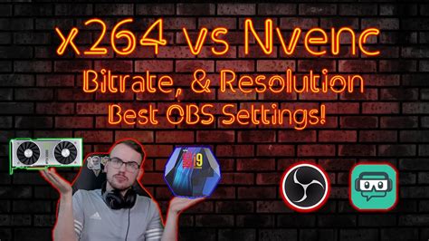 X264 vs nvenc : r/obs